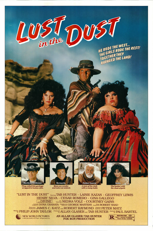 lust in the dust 1984 one sheet poster rolled
