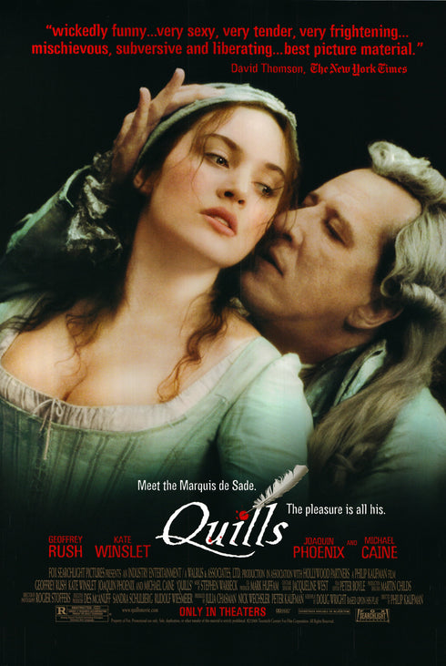 quills 2000 one sheet poster rolled