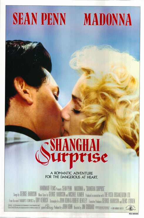 shanghai surprise 1986 one sheet poster rolled