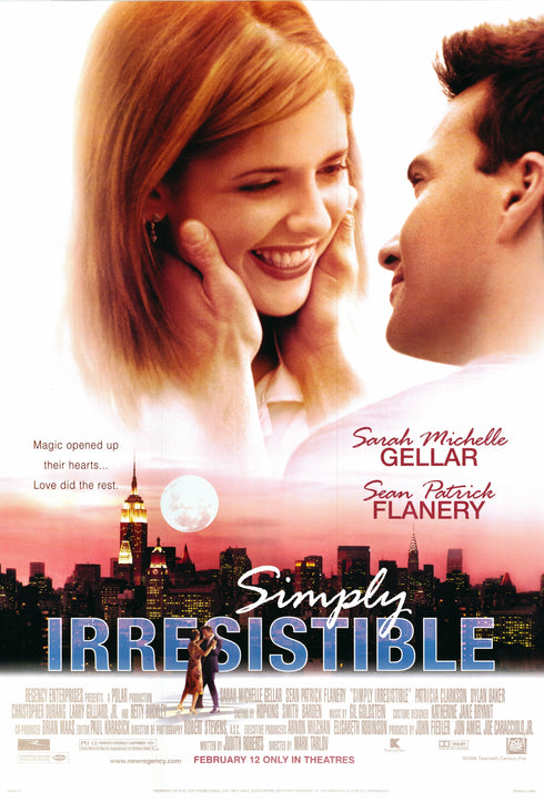 simply irresistible 1999 one sheet poster rolled