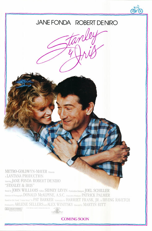 stanley & iris 1989 advance one sheet poster rolled
