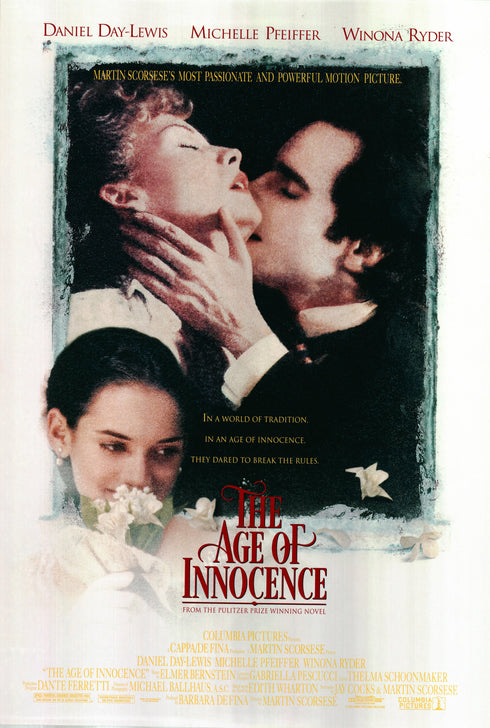 the age of innocence 1993 one sheet poster rolled