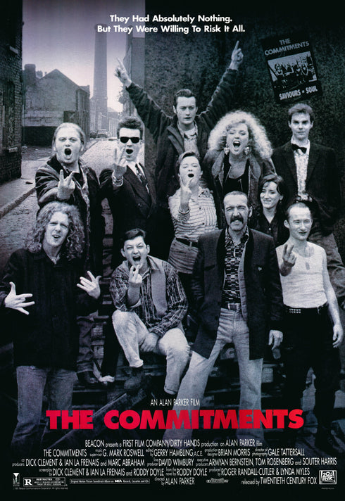 the commitments 1991 one sheet poster rolled