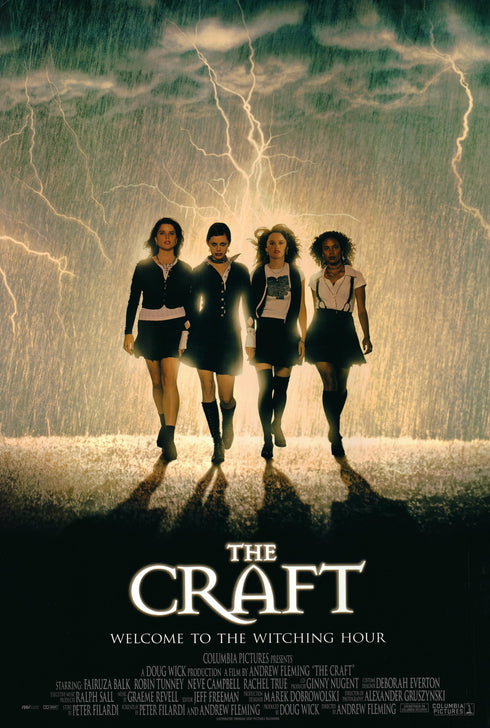 the craft 1996 one sheet poster rolled double sided