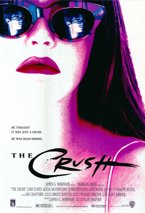 the crush 1993 one sheet poster rolled double sided