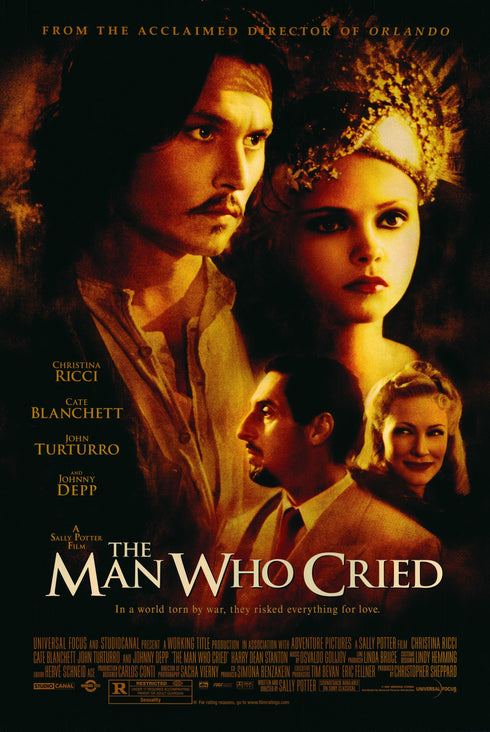 the man who cried 2001 one sheet poster rolled