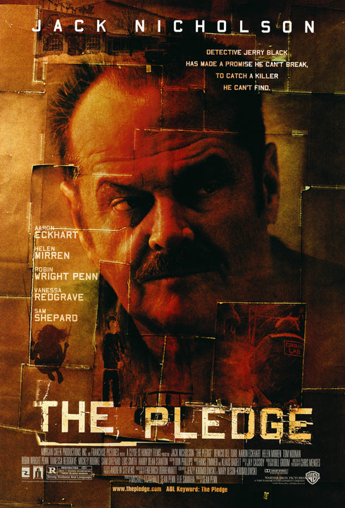 the pledge 2003 one sheet poster rolled