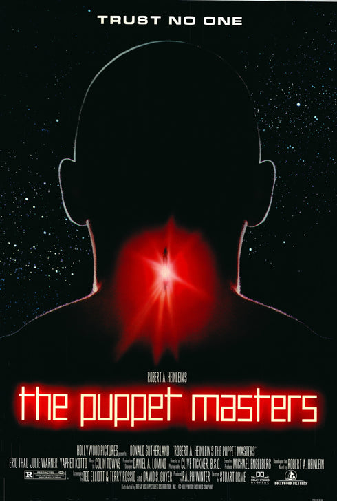 the puppet masters 1994 one sheet poster rolled double sided