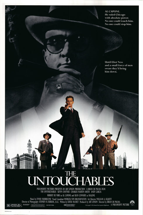 the untouchables 1987 one sheet poster rolled