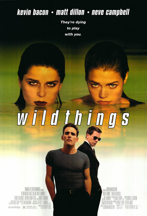 wild things 1997 one sheet poster rolled
