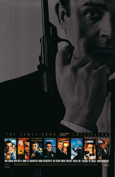 james bond 007 1995 one sheet poster rolled