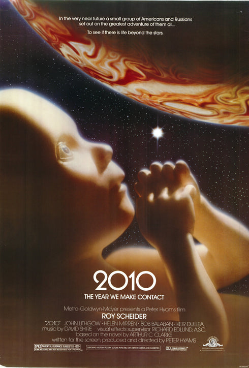 2010: the year we make contact 1984 one sheet poster rolled