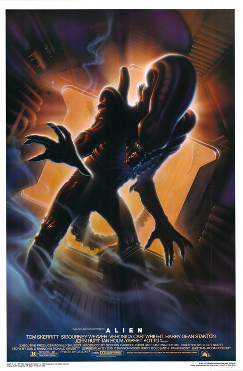 alien 1994R anniversary one sheet poster rolled