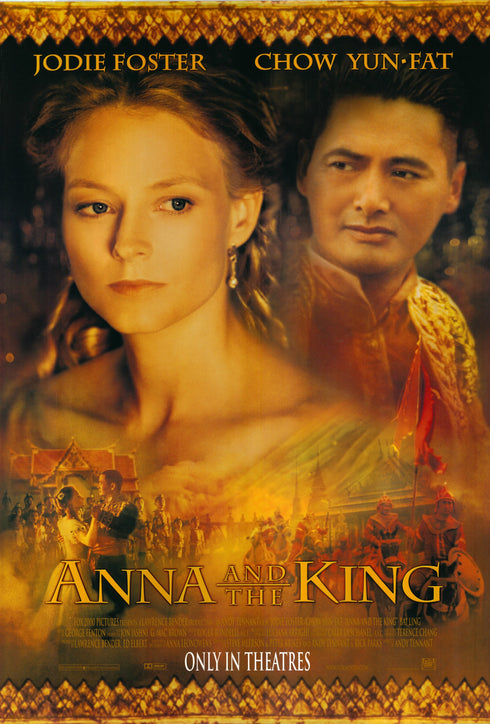 anna and the king 1999 one sheet poster rolled