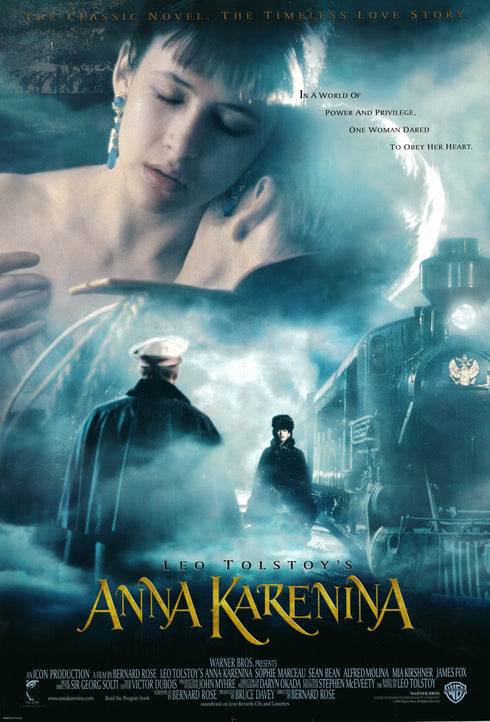 anna karenina 1997 one sheet poster rolled