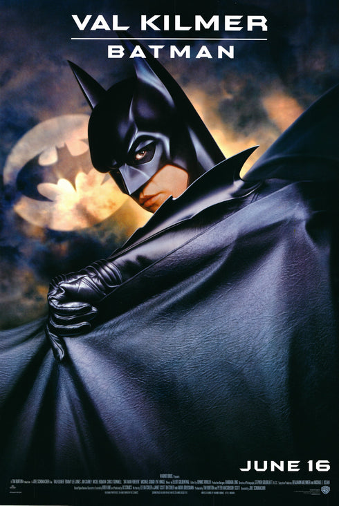 batman forever (kilmer) 1995 one sheet poster rolled