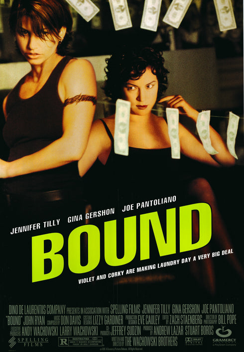 bound 1996 one sheet poster rolled
