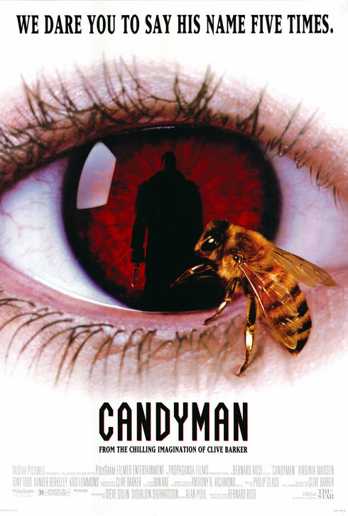 candyman 1992 one sheet poster rolled