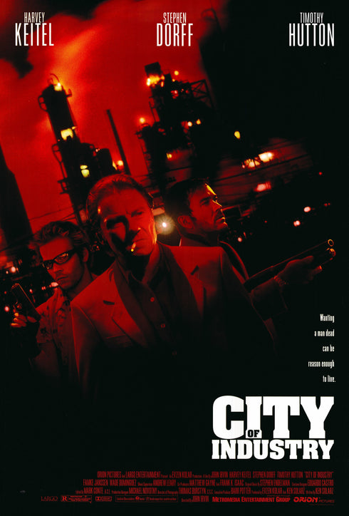 city of industry 1997 one sheet poster rolled