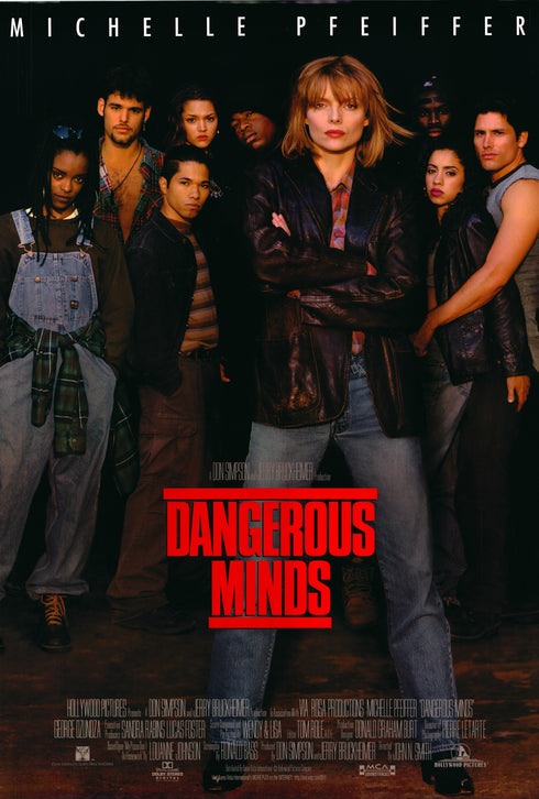 dangerous minds 1995 one sheet poster rolled