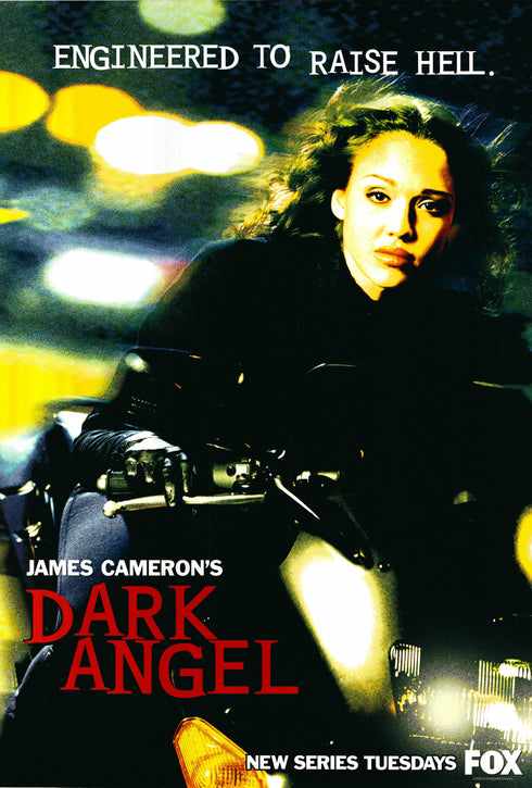 dark angel 2000 one sheet poster rolled