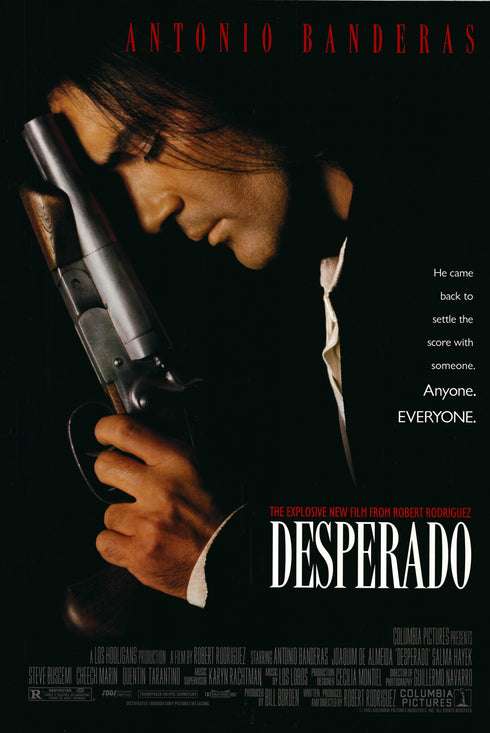 desperado 1995 one sheet poster rolled