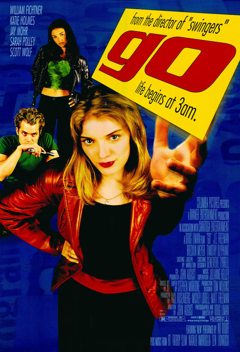 go 1999 one sheet poster rolled double sided