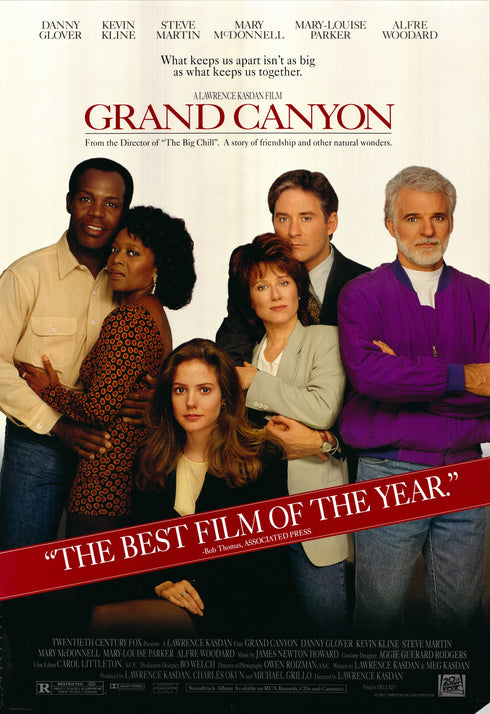 grand canyon 1991 style b one sheet poster rolled double sided