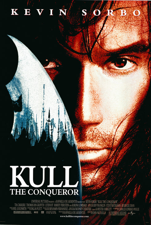 kull the conqueror 1997 one sheet poster rolled double sided