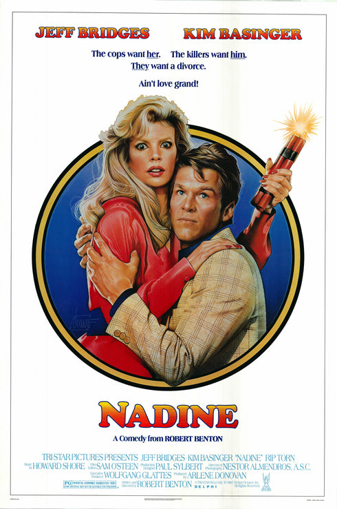 nadine 1987 one sheet poster rolled