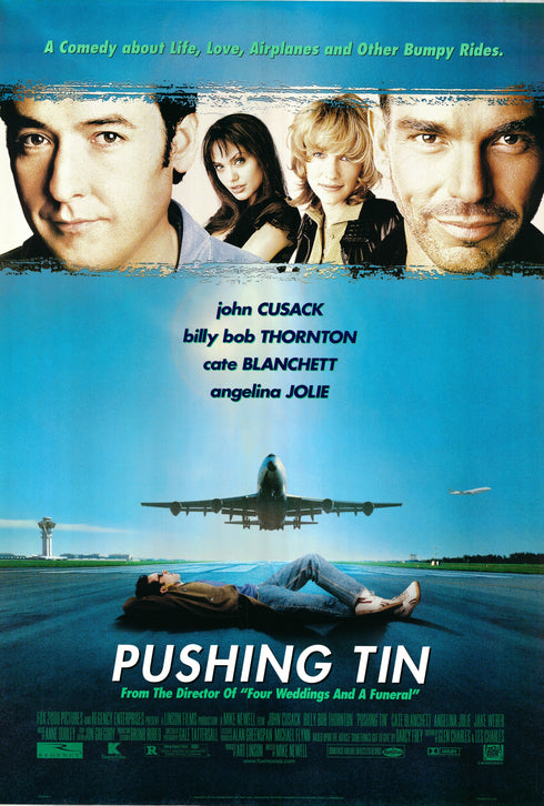 pushing tin 1999 one sheet poster rolled double sided