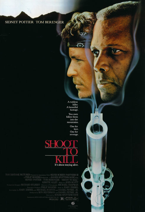 shoot to kill 1987 one sheet poster rolled