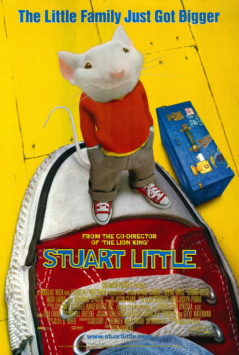 stuart little 1999 one sheet poster rolled double sided
