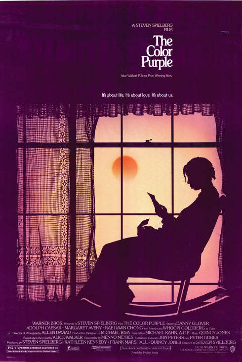 the color purple 1985 one sheet poster rolled