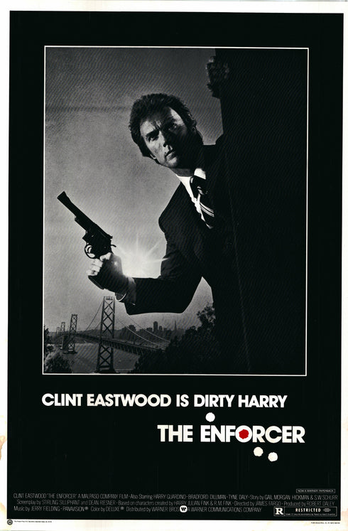 the enforcer 1976 one sheet poster rolled