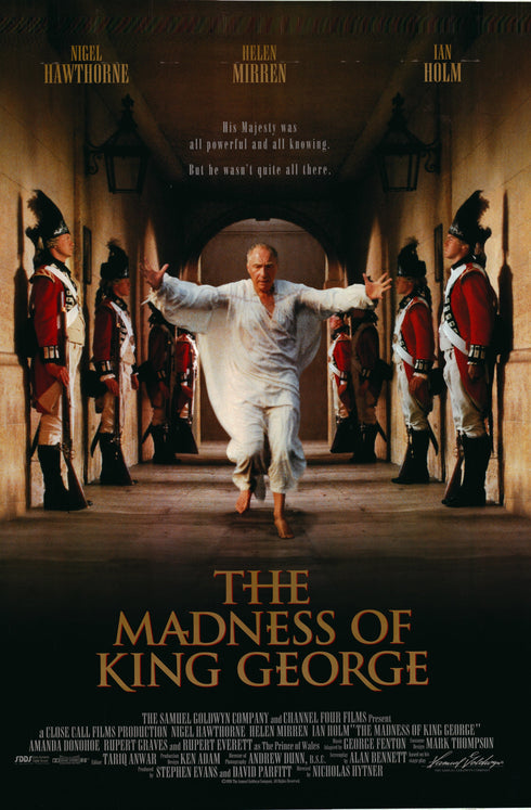 the madness of king george 1994 one sheet poster rolled double sided