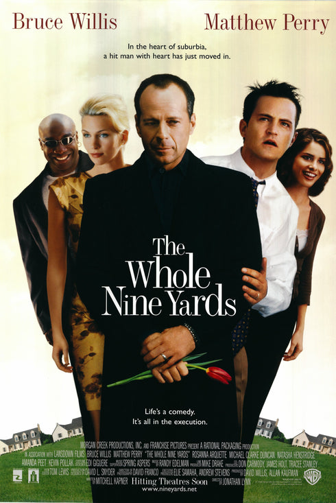 the whole nine yards 2000 one sheet poster rolled