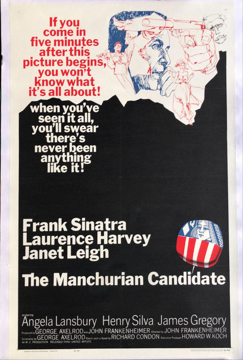 The Manchurian Candidate one sheet poster