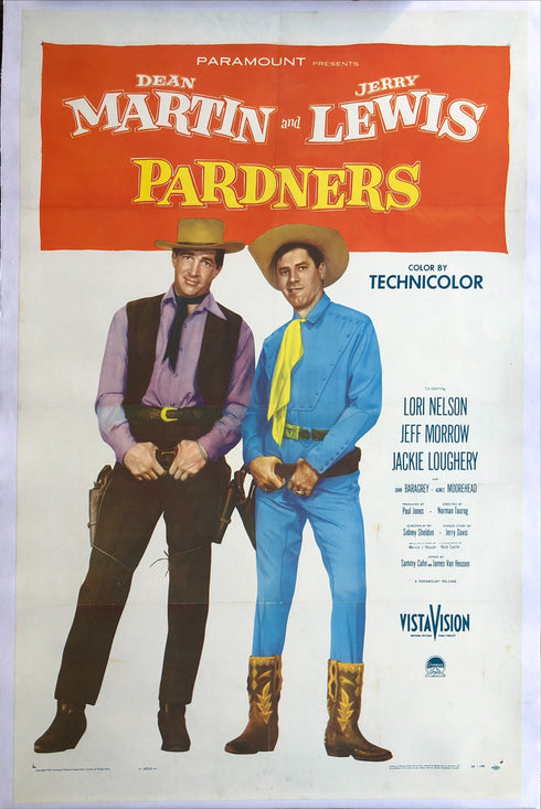Martin & Lewis: Pardners<br>(linen-backed + framed)