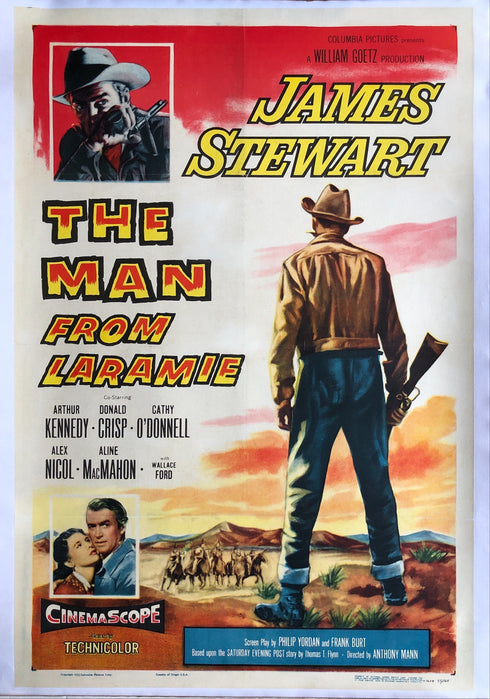 The Man From Laramie one sheet poster (A quality)