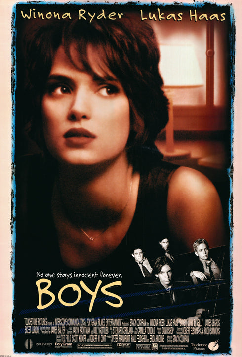 boys 1996 one sheet poster rolled double sided