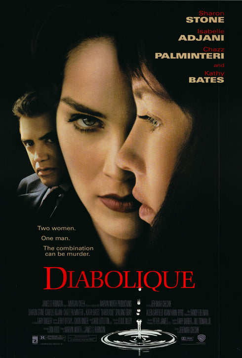 diabolique 1996 one sheet poster rolled double sided