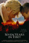 seven years in tibet (forehead to forhead) 1997 advance sheet poster rolled double sided