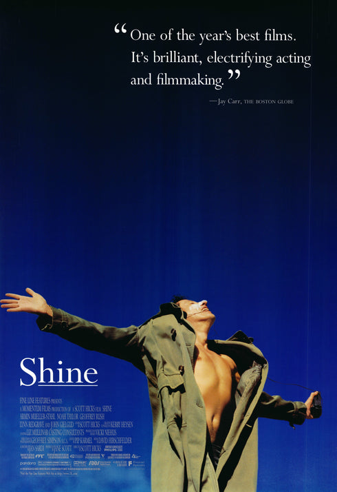 shine 1996 one sheet poster rolled