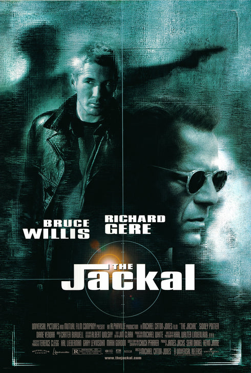 the jackal 1997 one sheet poster rolled double sided