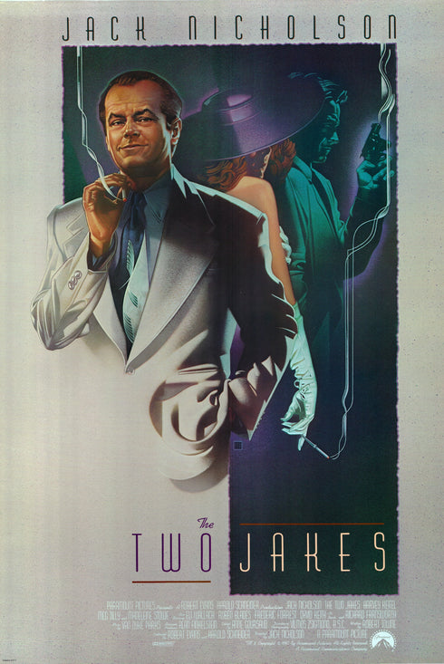 two jakes 1990 one sheet poster rolled