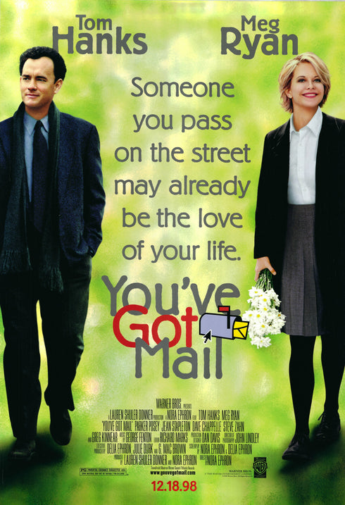 you've got mail 1998 advance sheet poster rolled