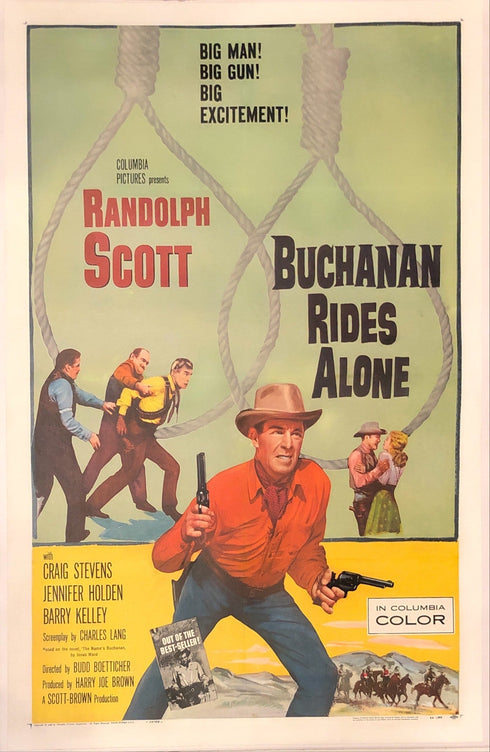 Buchanan Rides Alone (linen-backed)