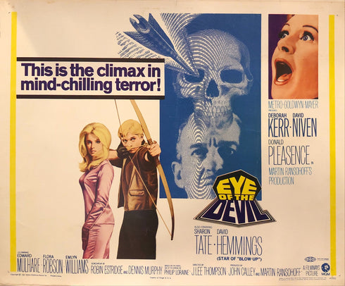 eye of the devil 1967 display sheet, rolled