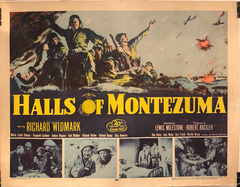 halls of montezuma 1956R display sheet